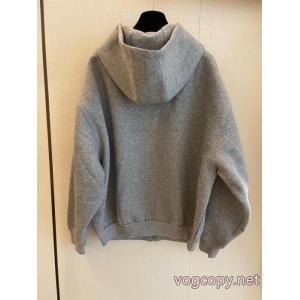 CH新型フード付きパーカージップコート
