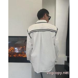 CHの春先の新作キルティングデザイ長袖シャツ