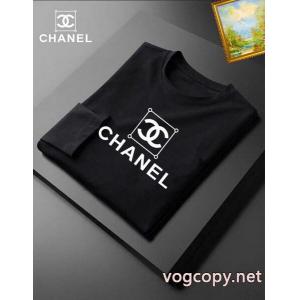 CH上品でベーシック 国内完売色 雑誌掲載新作偽物 ブランド 激安長袖Tシャツ