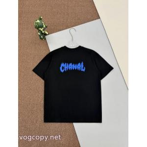 CH偽物 ブランド 販売超激安価格 目玉商品  スタイルアップ見えなシンプル半袖Tシャツ