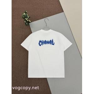 CH偽物 ブランド 販売超激安価格 目玉商品  スタイルアップ見えなシンプル半袖Tシャツ
