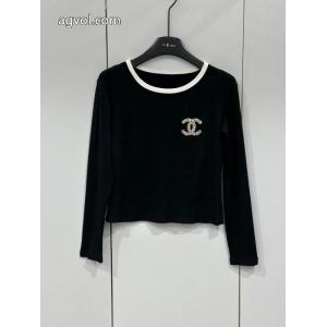 大人の定番 数量限定得価 コスパ最強新作におすすめコピー ブランド 通販CH長袖Tシャツ