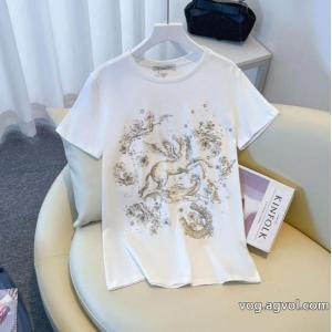 激安 通販 専門DIORスタイリッシュな印象 超激得新品 今年発売半袖Tシャツ