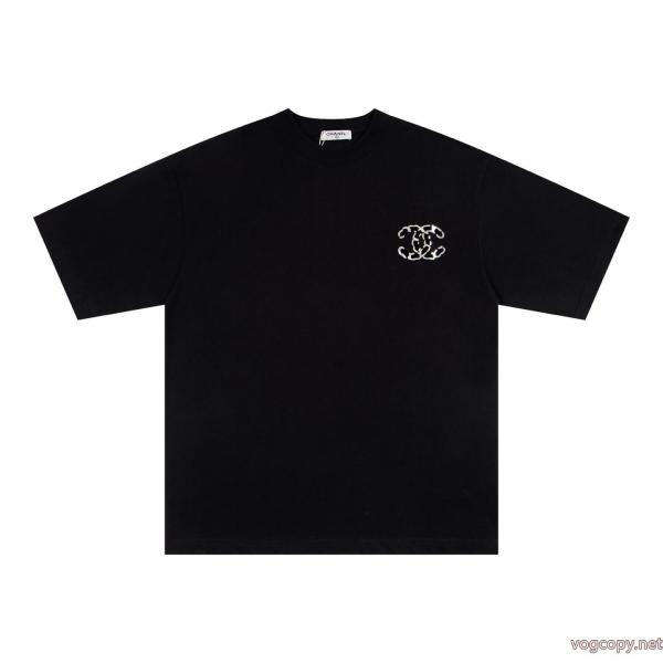半袖Tシャツ派手 ：比较华丽的 2026大活躍人気アイテム 稀少*新品CH偽 ブランド 0 