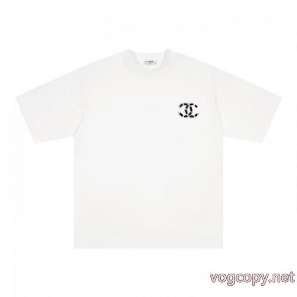 半袖Tシャツ派手 ：比较华丽的 2026大活躍人気アイテム 稀少*新品CH偽 ブランド 5 