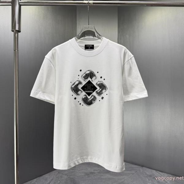スーパー コピー 安心 サイト半袖Tシャツオススメ商品 最安値に挑戦 26SS 異素材CH 0 