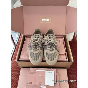 スニーカー先行セール ベストセラー 2026-26AW☆韓国の人気ミュウミュウブランド 通販..