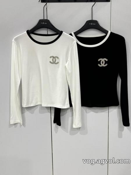 大人の定番 数量限定得価 コスパ最強新作におすすめコピー ブランド 通販CH長袖Tシャツ 0 