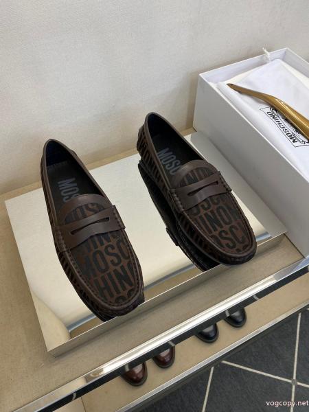 偽物 ブランド 激安ビジネスシューズセールで破格 シックな色合い きちんと感が抜群モスキーノ.. 0